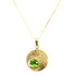 Selene Necklace Gold - Small in various gemstones